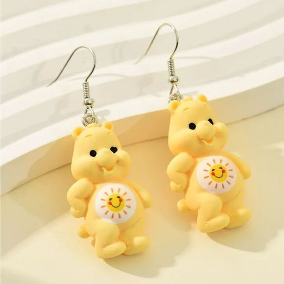 NWOT Carebear Earrings - Picture 1 of 2